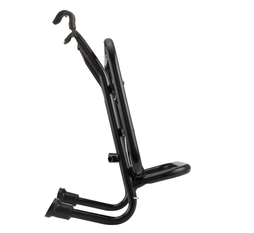 Portaequipajes delantero para Vespa PX 80-200cc, plegable, negro