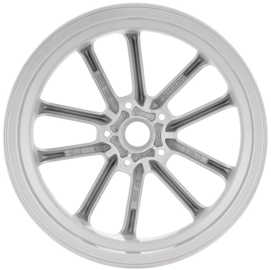 Llanta delantera/trasera 13" para Vespa GTS/GTS Super/GTV/GT 60/GT/GT L 125-300ccm, plata