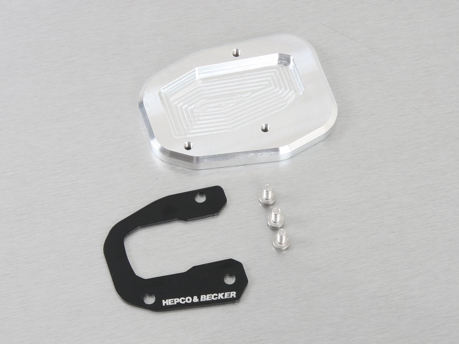 Placa caballete lateral para Ducati Diavel V4 (23-) Hepco & Becker