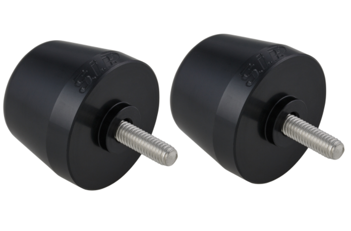 Contrapesos de manillar izquierda/derecha para Vespa Primavera/Sprint/ET/LX/LXV/S, negro mate