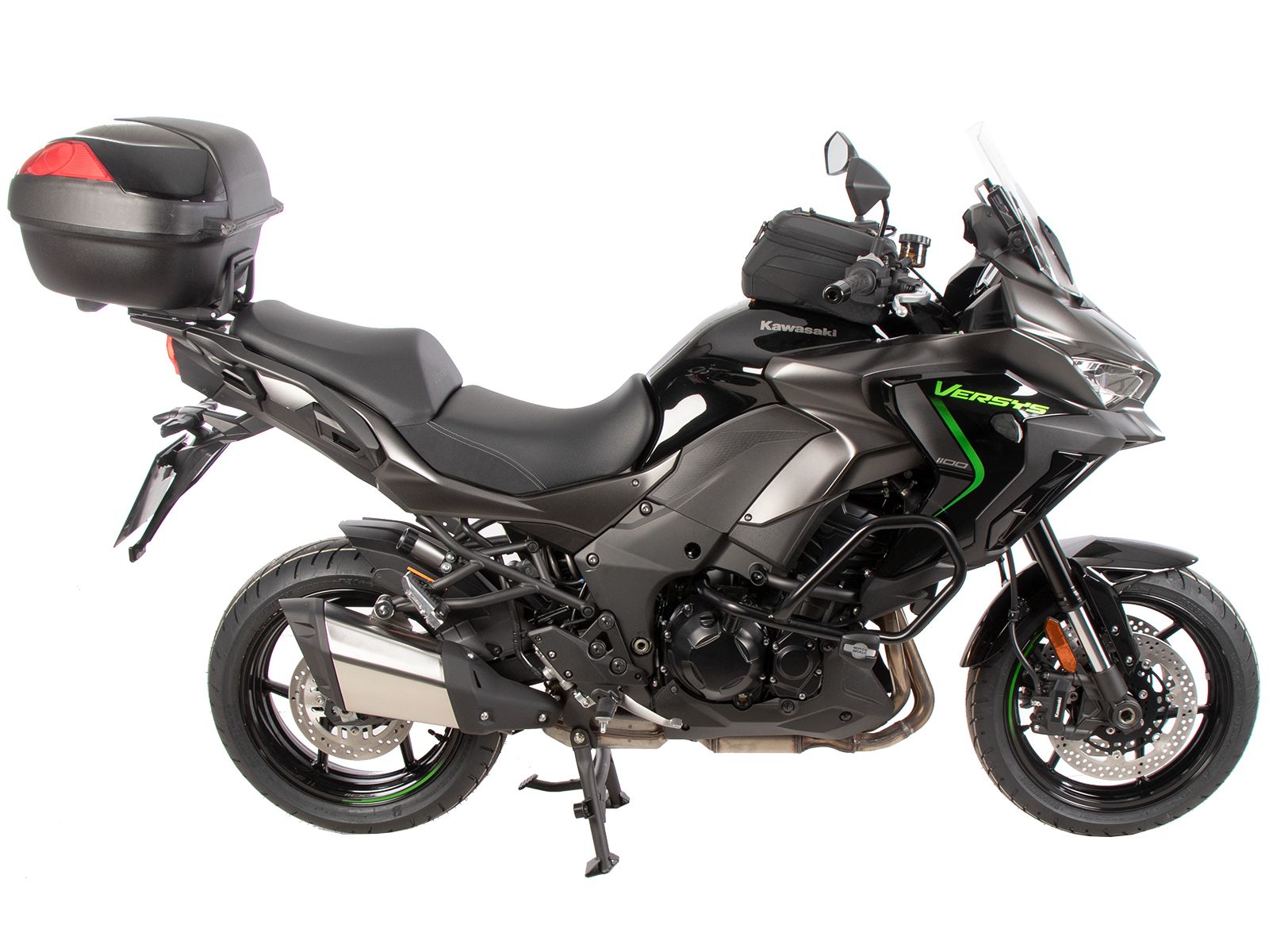Portamaletas superior de aluminio negro para Kawasaki Versys 1100 /SE (25-) Hepco & Becker