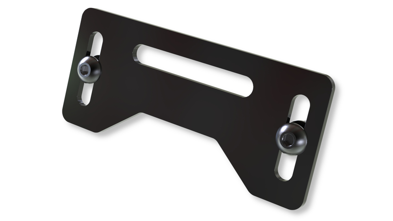 HIGHSIDER pro placa de matrícula iluminación negro (1ud.)