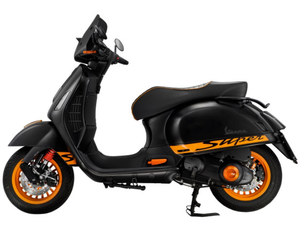Tapa vario para Vespa, naranja mate