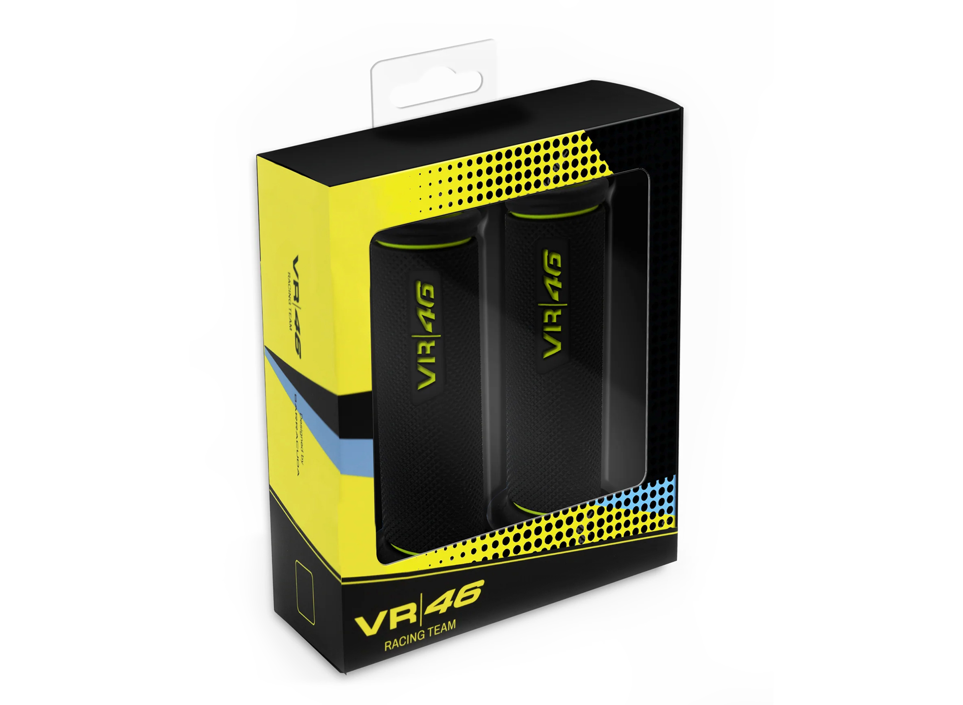 Agarre Barracuda de goma VR|46 Racing - negro
