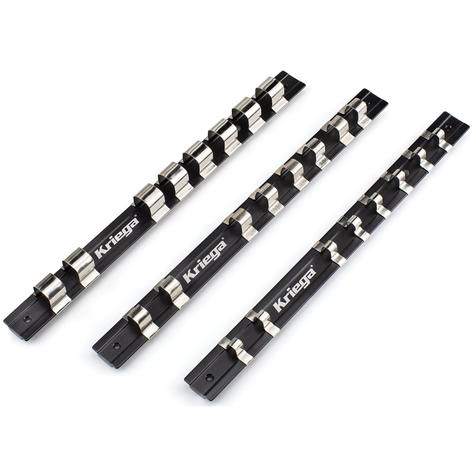 Carril de sujeción Kriega de 3/8 pulgadas / 9,5 cm para el rollo de herramientas