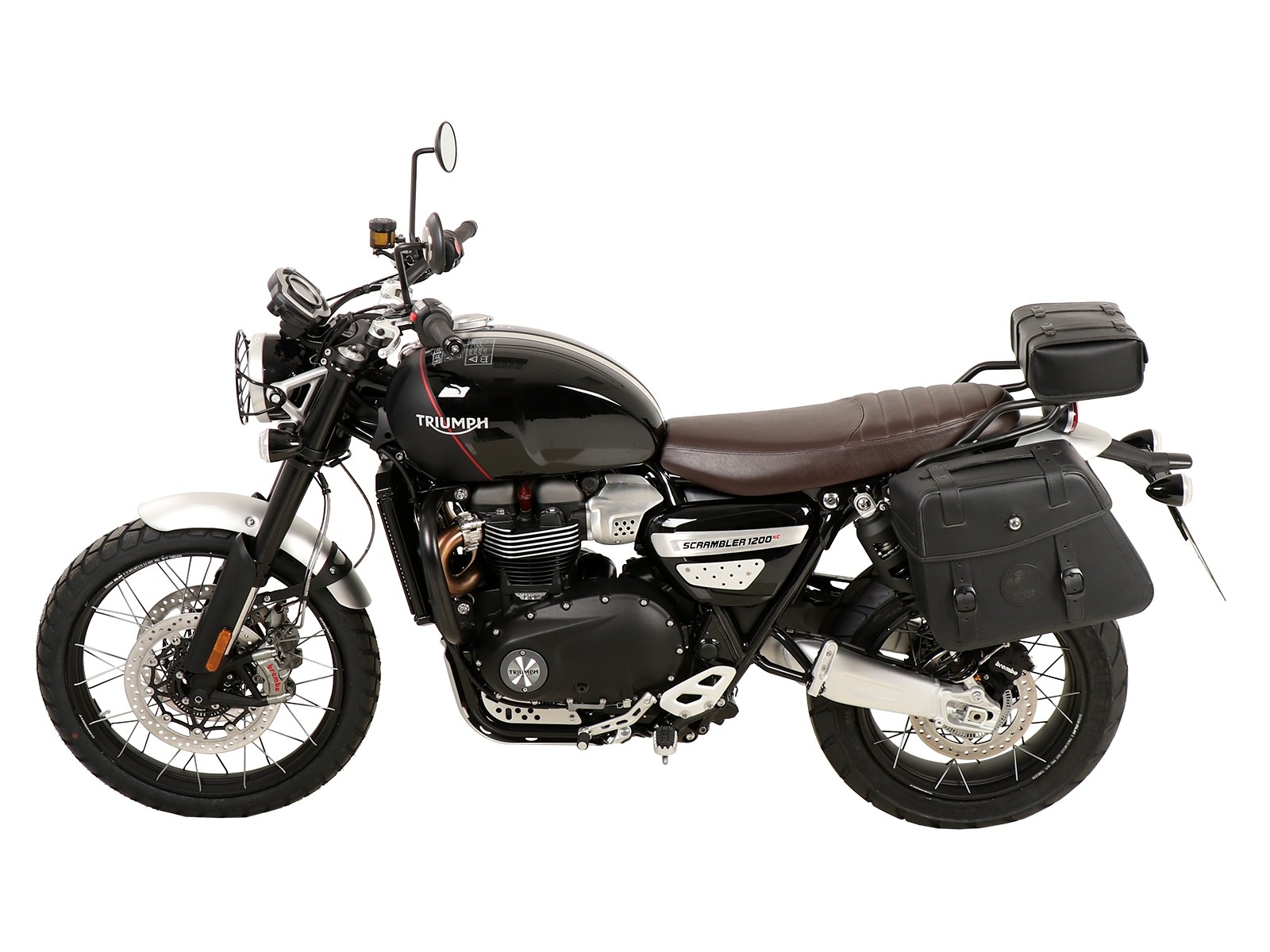 Barra lateral unidireccional izquierda C-Bow para Triumph Scrambler 1200 XC (2019-)