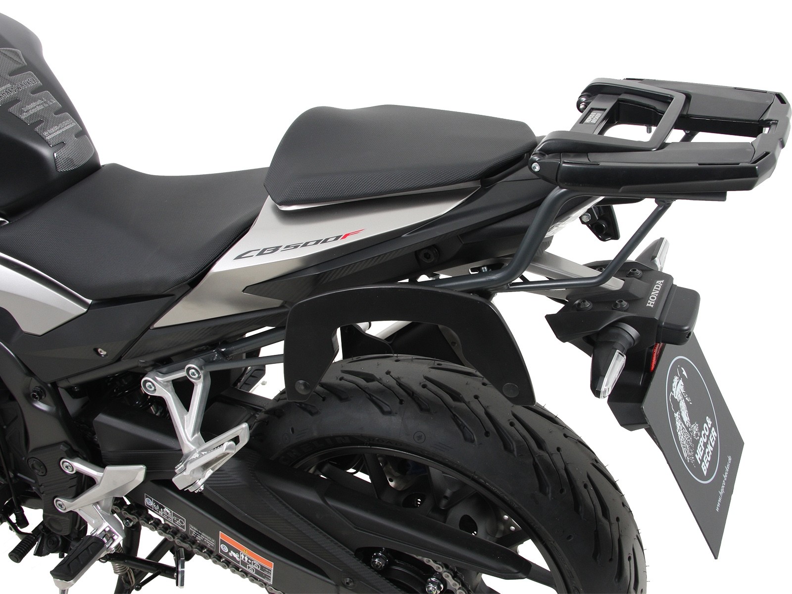 Soporte lateral C-Bow antracita para Honda CB 500 F (19-23) Hepco & Becker