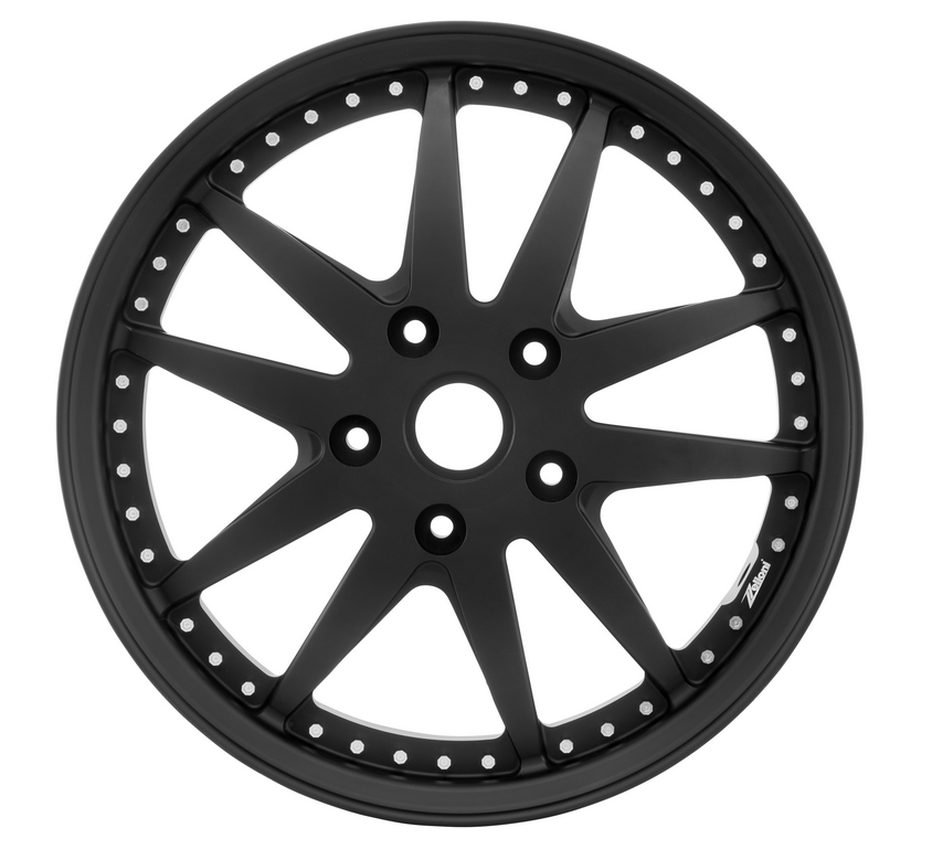 Llanta sport delantera/trasera 12" para Vespa GTS/GTS Super/GTV/GT/946 125-300ccm, negro mate