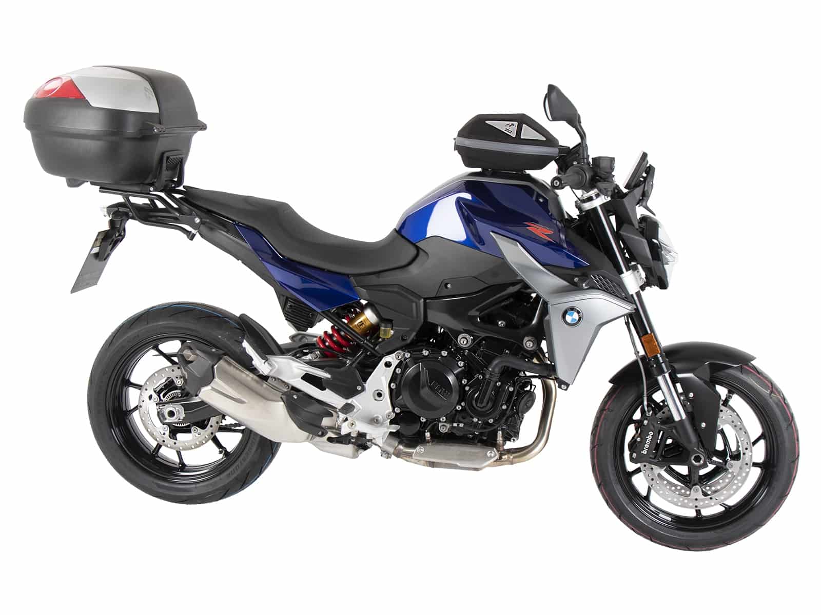 Alurack portamaletas superior para portaequipajes original para BMW F 900 XR (20-24) Hepco & Becker