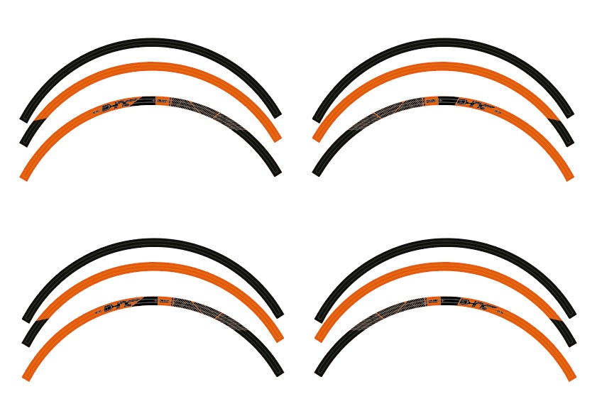 Kit de adhesivos para aros de llanta KTM