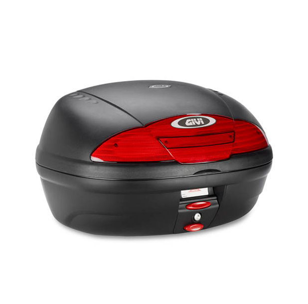 E450 Simply II MONOLOCK Topcase negro sin placa Givi