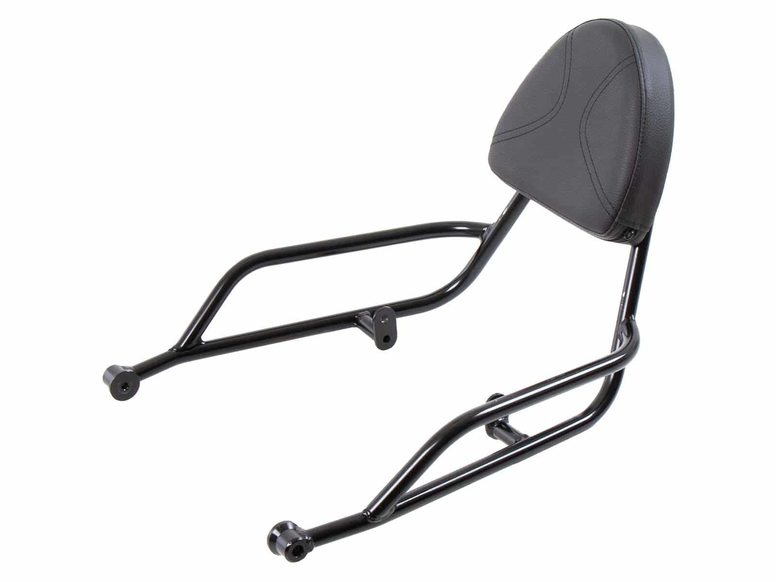 Sissybar negro sin portaequipajes para Moto Guzzi V7 Stone Special Edition (22-) Hepco & Becker