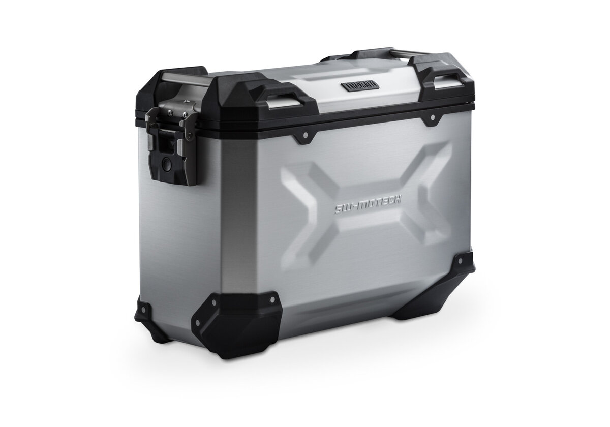 SW-Motech Maleta de aluminio TRAX ADV M 37L plata, izquierda para Honda XL 750 Transalp (23-) SW Motech
