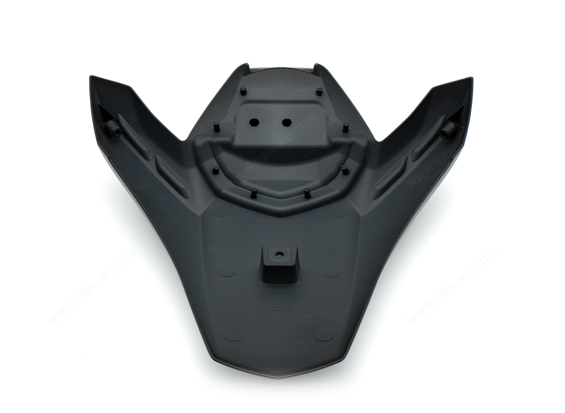 Cubierta del pasajero Negro Chispa Plano Metálico Z900 2020 Original Kawasaki
