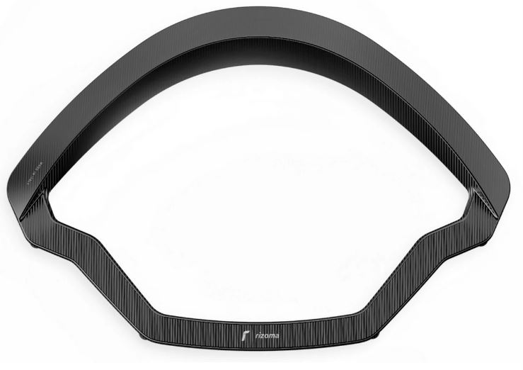 Anillo decorativo velocímetro RIZOMA para Vespa GTS/GTS Super 125-300cc (`23-), negro