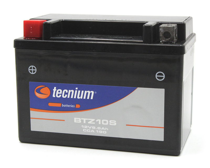 Batería Tecnium sin mantenimiento activada en fábrica - BTZ10S