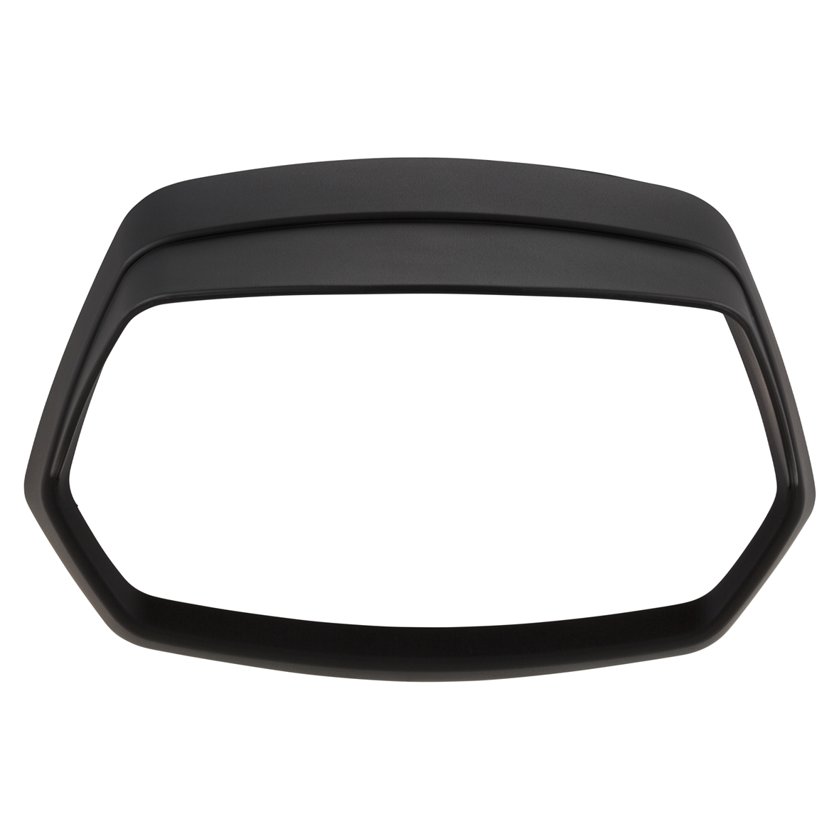 Aro de lámpara negro mate con pantalla para Vespa Sprint 50-150cc ('18-)