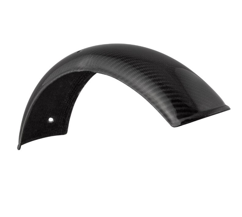 Guardabarros 2.0 Garelli EVO II sin soporte para Vespa PX 80-200cc, carbono transparente