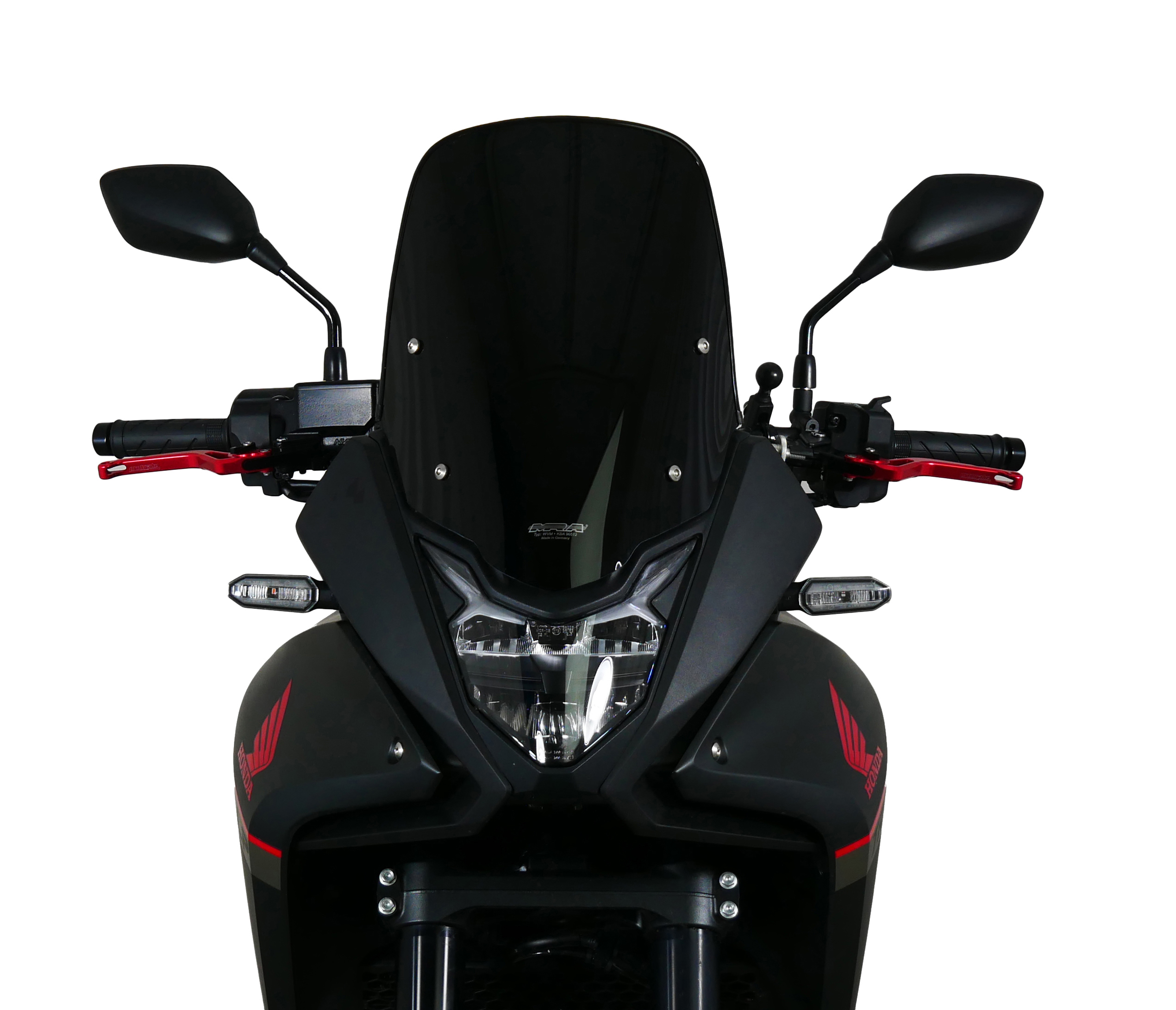 Parabrisas de turismo MRA "TM" negro para Honda XL 750 Transalp (23-24)