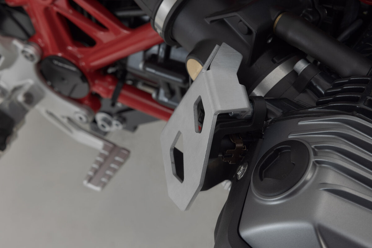 Juego de tapas de inyectores SW-Motech plata para BMW R 12 G/S (25-)