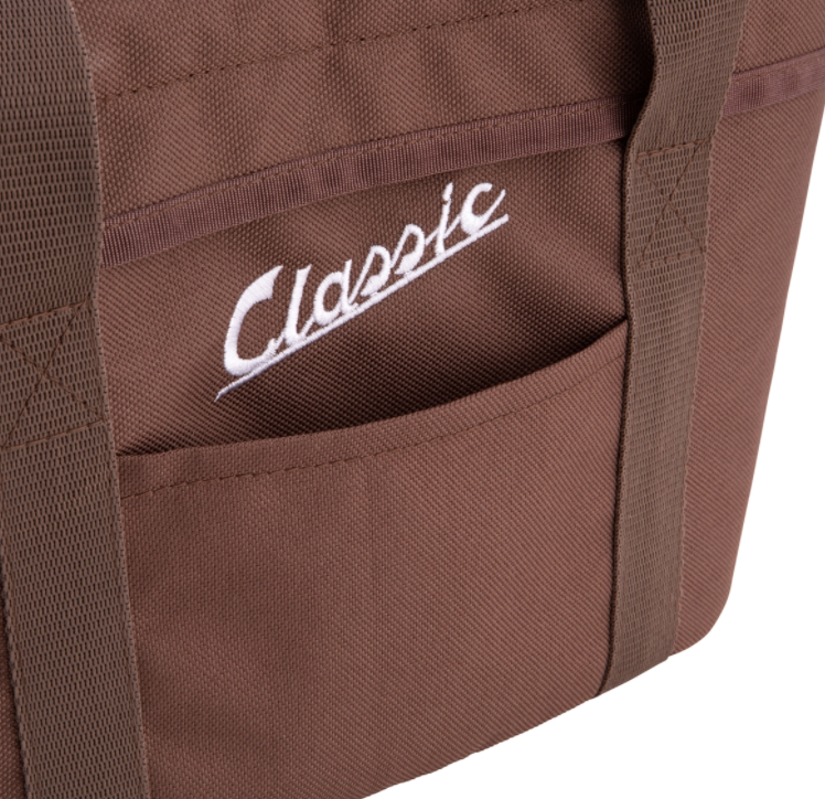 Portaequipajes clásico para Vespa, marrón