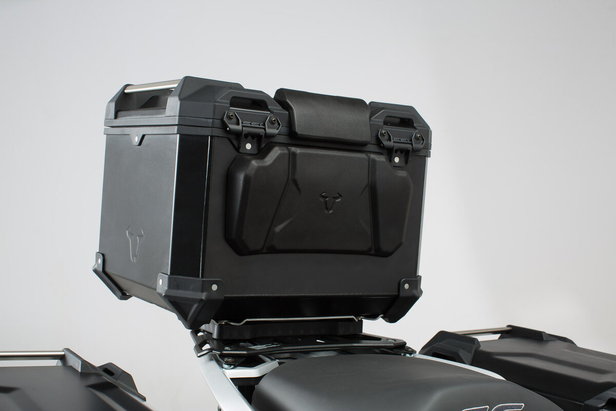 SW-Motech TRAX ADV topcase respaldo pasajero negro SW-Motech