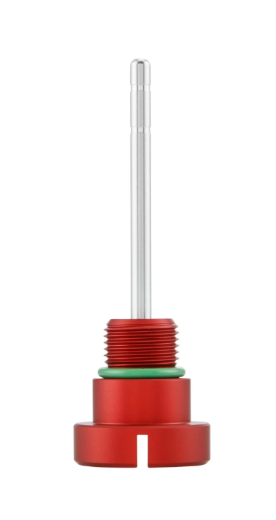 Tapón de llenado de aceite de motor para Vespa GTS Super 125cc 4T LC Euro 3 (09-16), rojo mate