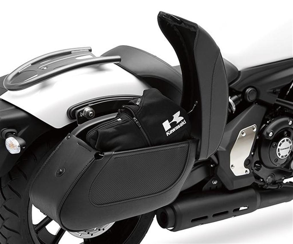 Juego de alforjas de cuero para Vulcan S (Bj.15-19) Original Kawasaki