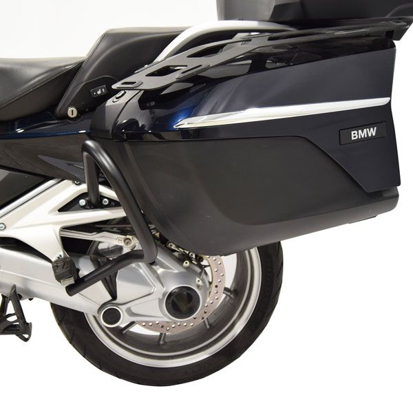 Barra de choque para maletas laterales para BMW R 1250 RT, negro