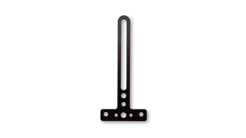 HIGHSIDER pro reflector deslizante negro recto (1ud.)