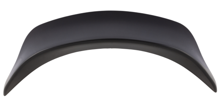 Cabezal de dirección Spoiler para Vespa Sprint 50-150cc ('14-), negro brillante
