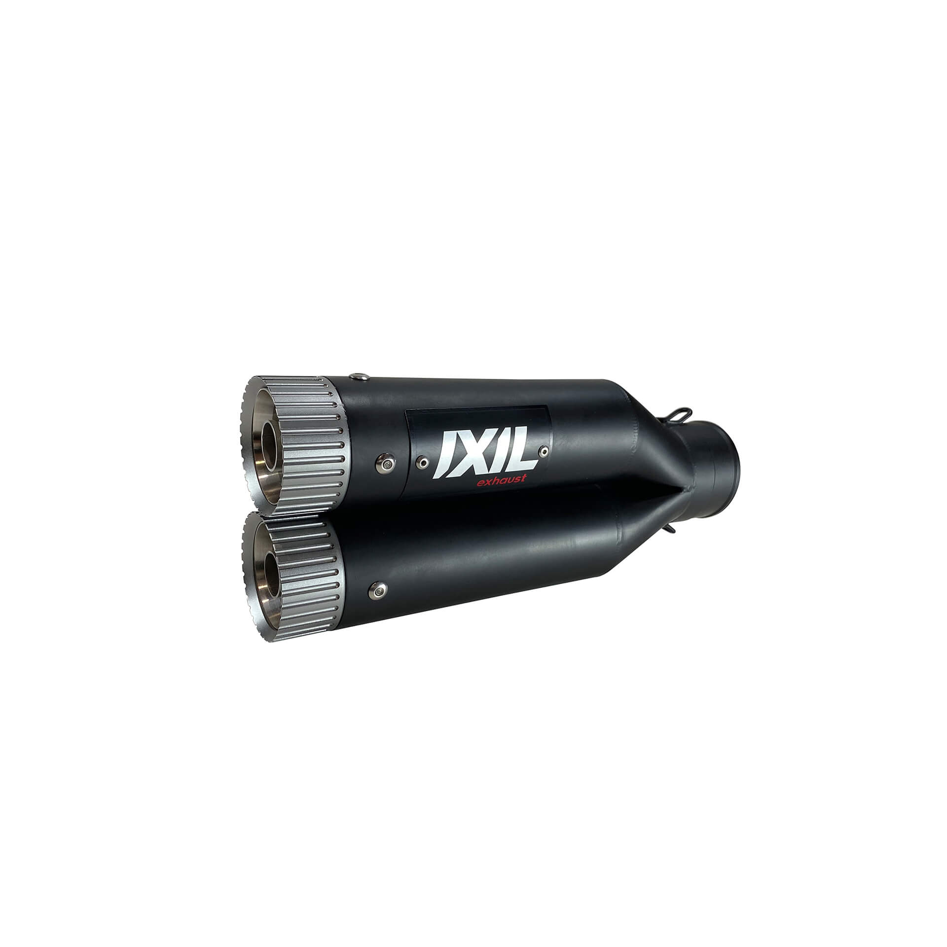 IXIL Hyperlow negro XL silenciador trasero KTM Duke 690, acero inoxidable, Dualexit, homologado E