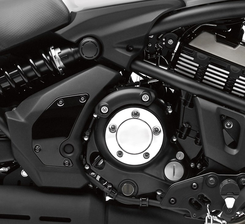 Cubierta de embrague cromada para Vulcan S (Bj.15-19) Original Kawasaki