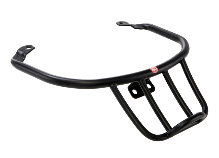 Portaequipajes/Socio Negro Mate para Vespa Primavera/Sprint 50-150ccm 2T/4T AC