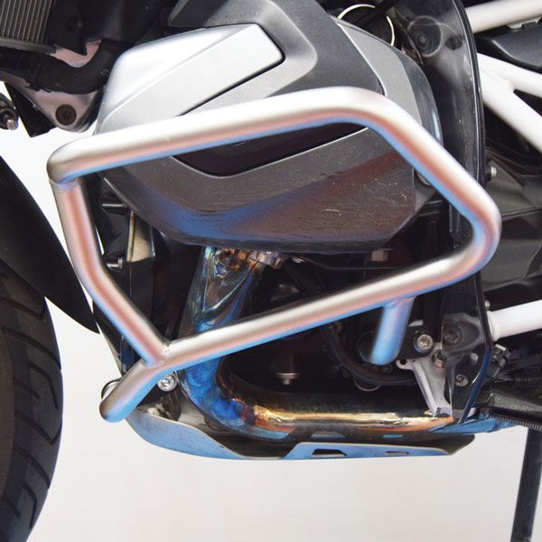 Barra protectora inferior para BMW R 1250 GS, acero, negro