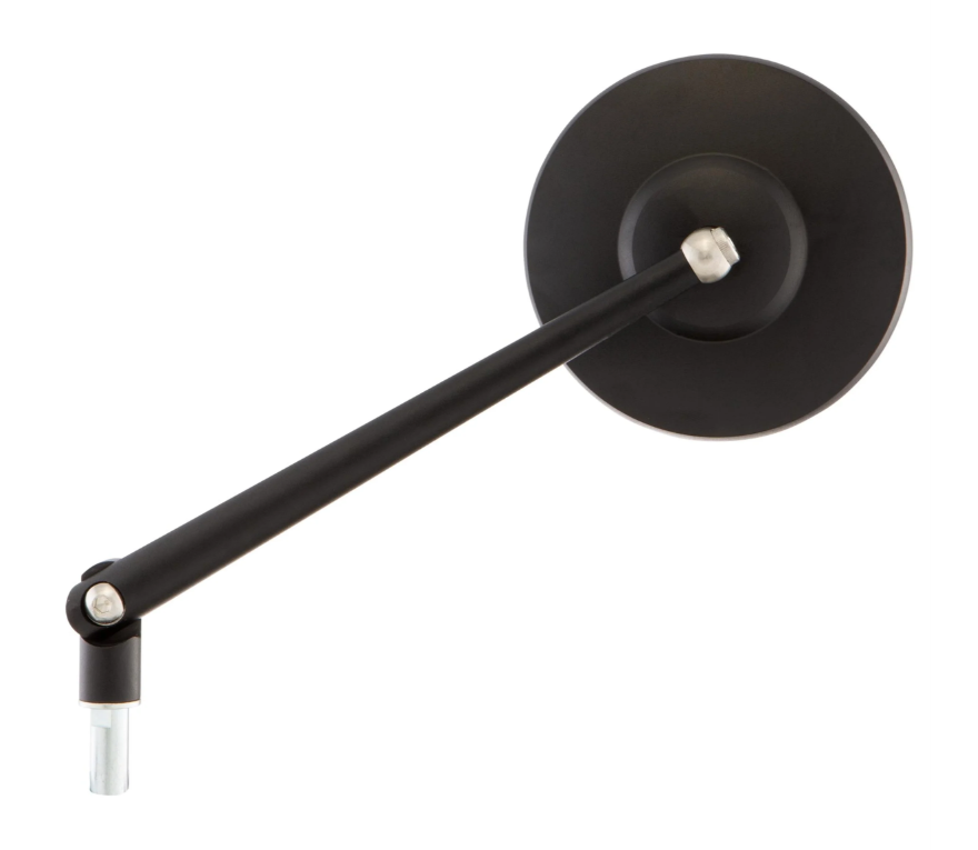 Retrovisor estándar izquierdo o derecho para Vespa PX 125-200ccm, negro mate