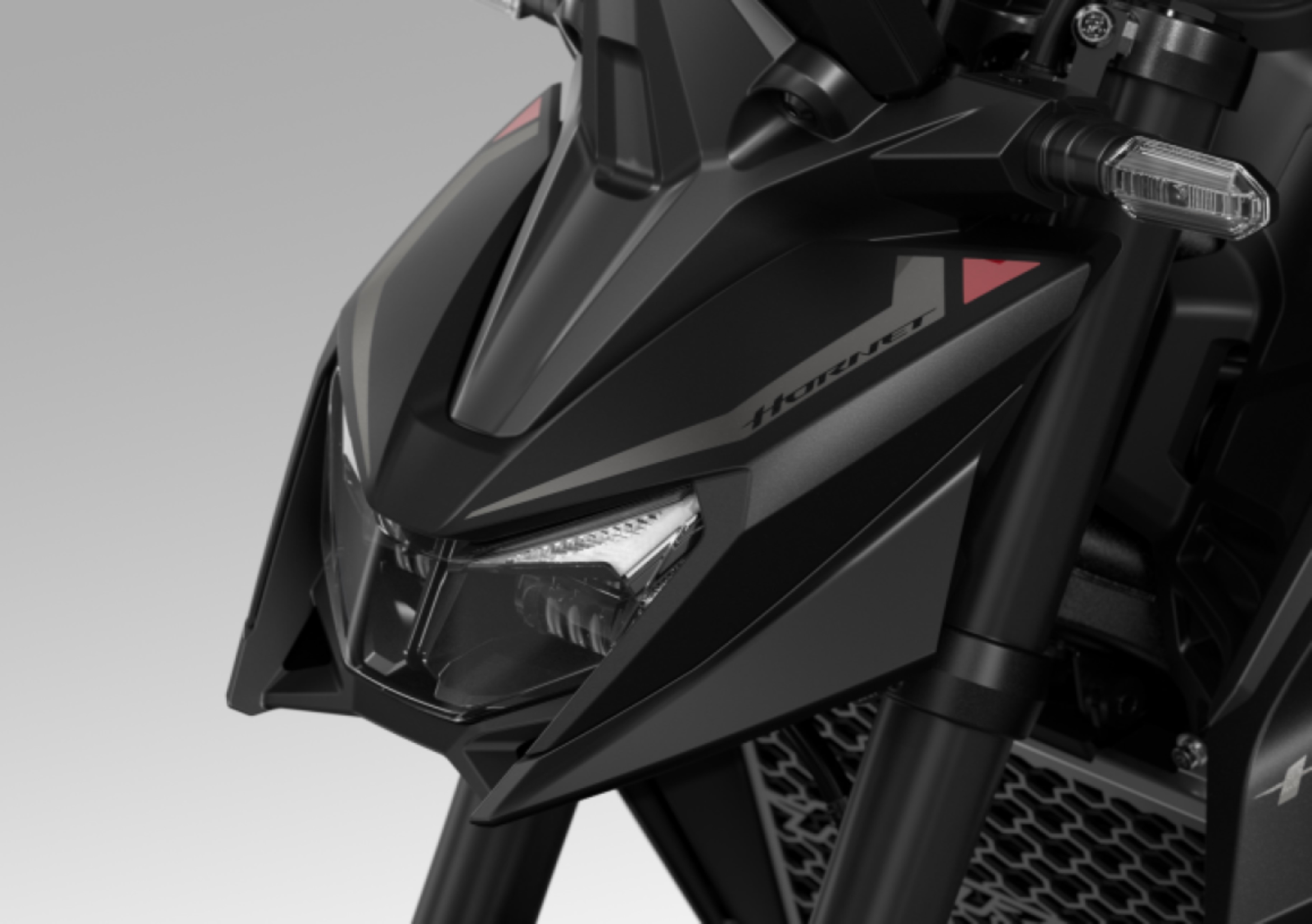 Franjas decorativas de faro Negro metalizado para Honda CB 750 Hornet (25-) Original
