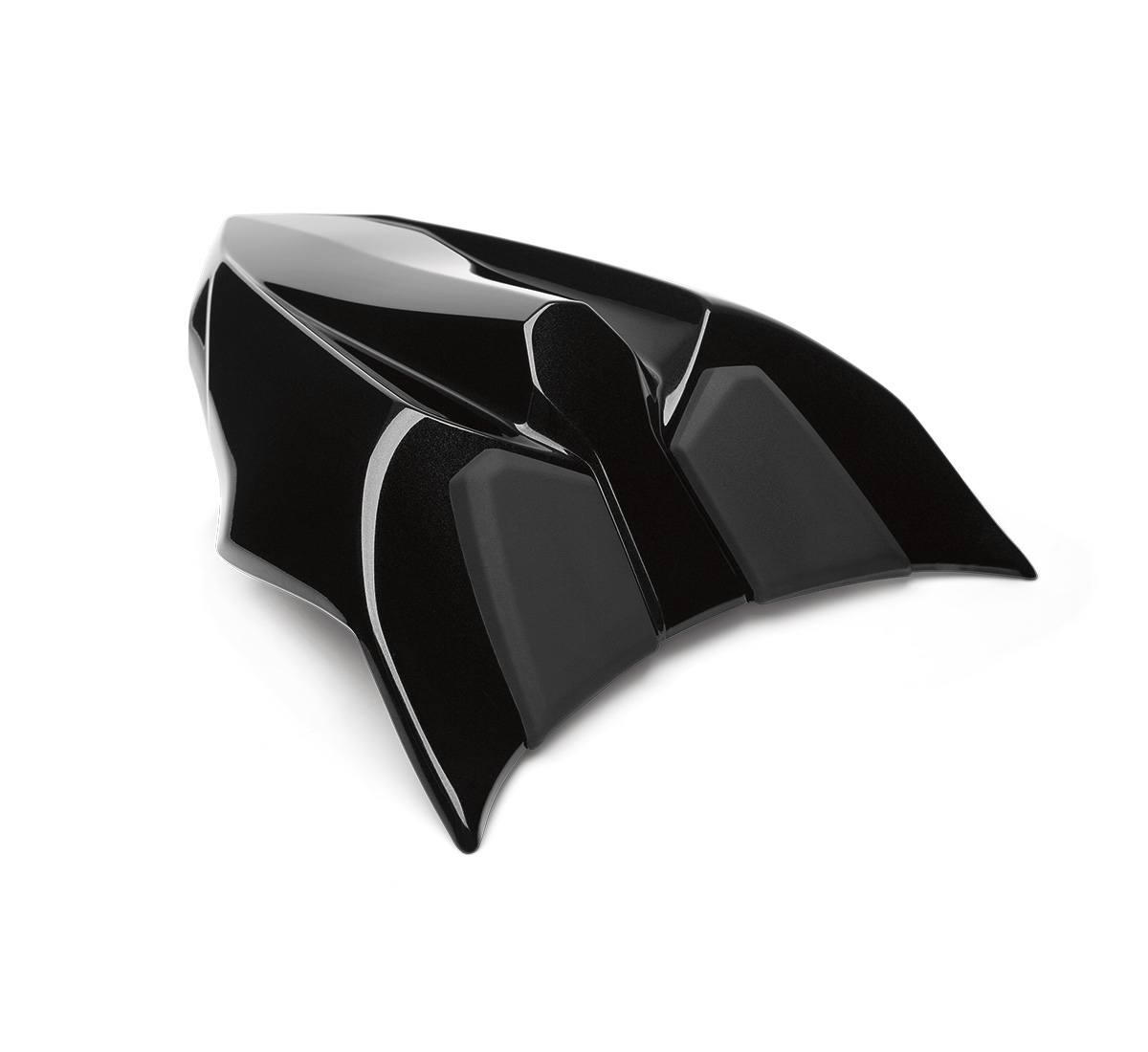 Funda para el asiento del acompañante "660" Negro Spark Metalizado Ninja650 2017/ Z650 2017 Original Kawasaki