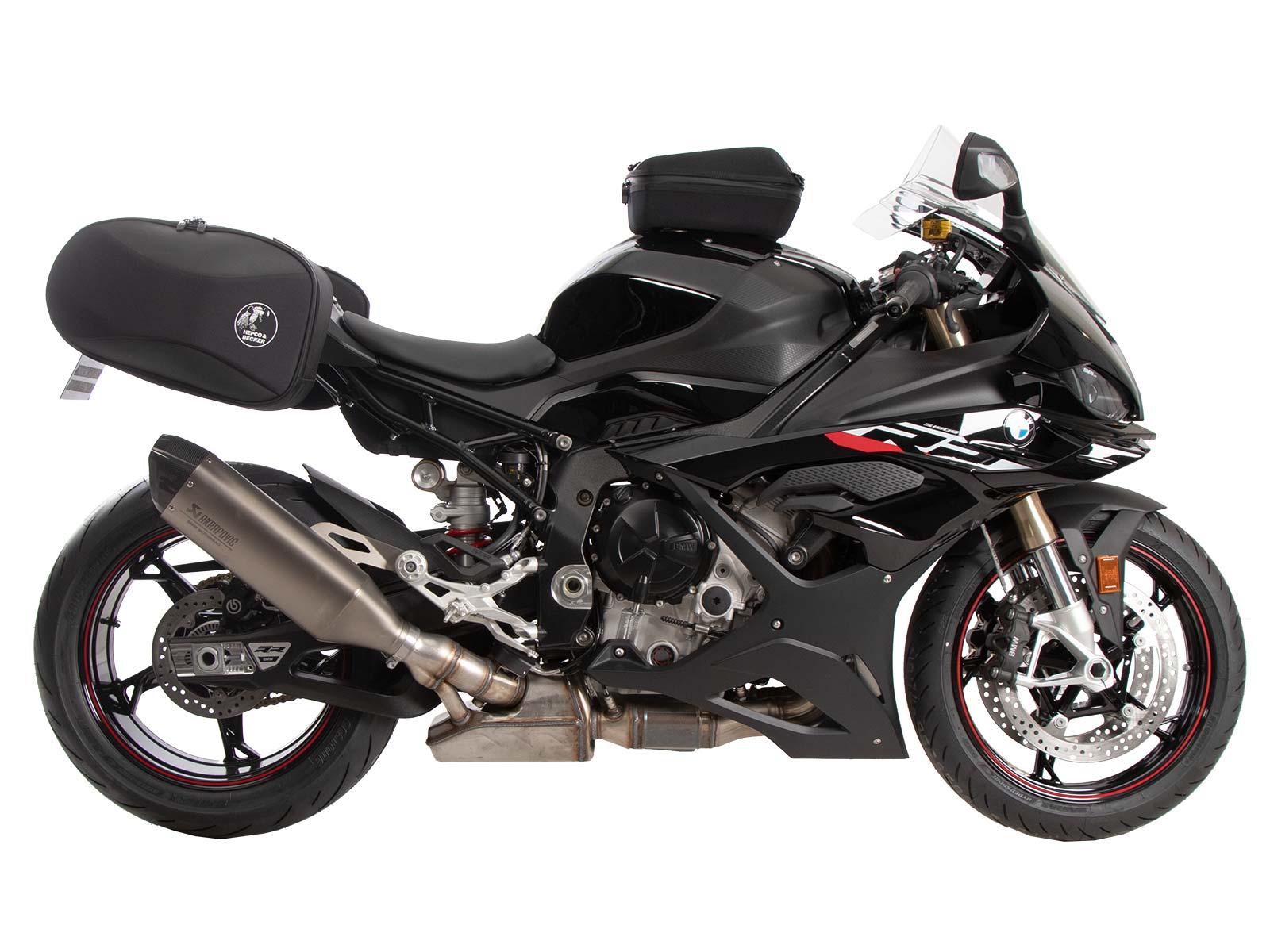 Soporte lateral C-Bow negro para BMW S 1000 RR (23-) Hepco & Becker
