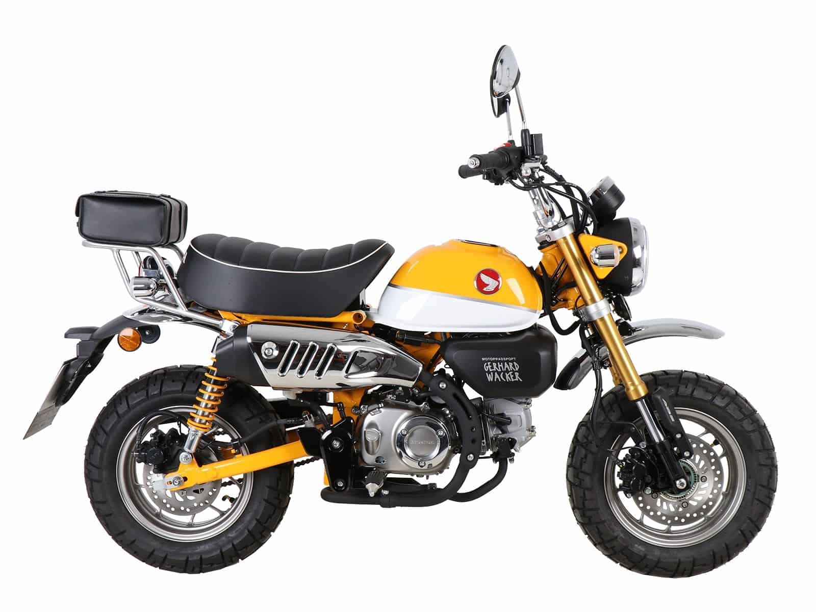Portaequipajes tubular cromado para Honda Monkey 125 (19-) Hepco & Becker