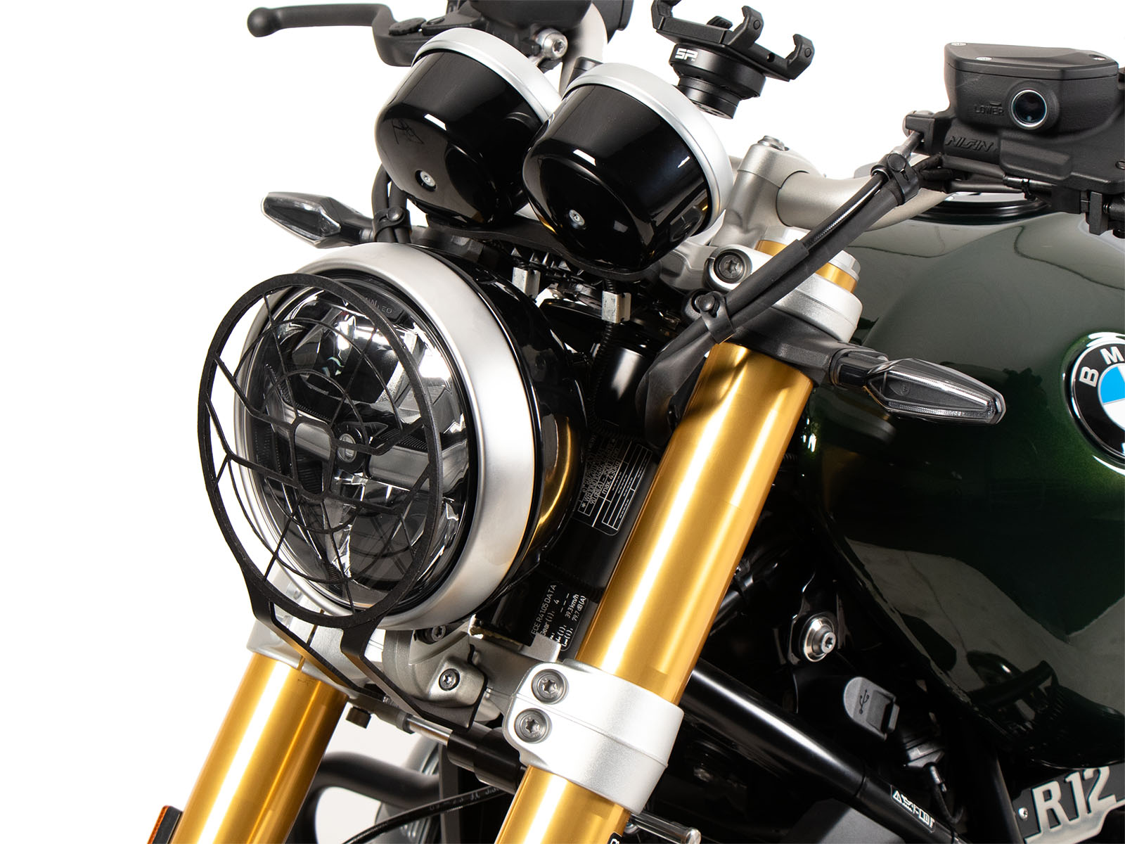 Rejilla protectora de faros para BMW R 12 Nine T (24-) Hepco & Becker