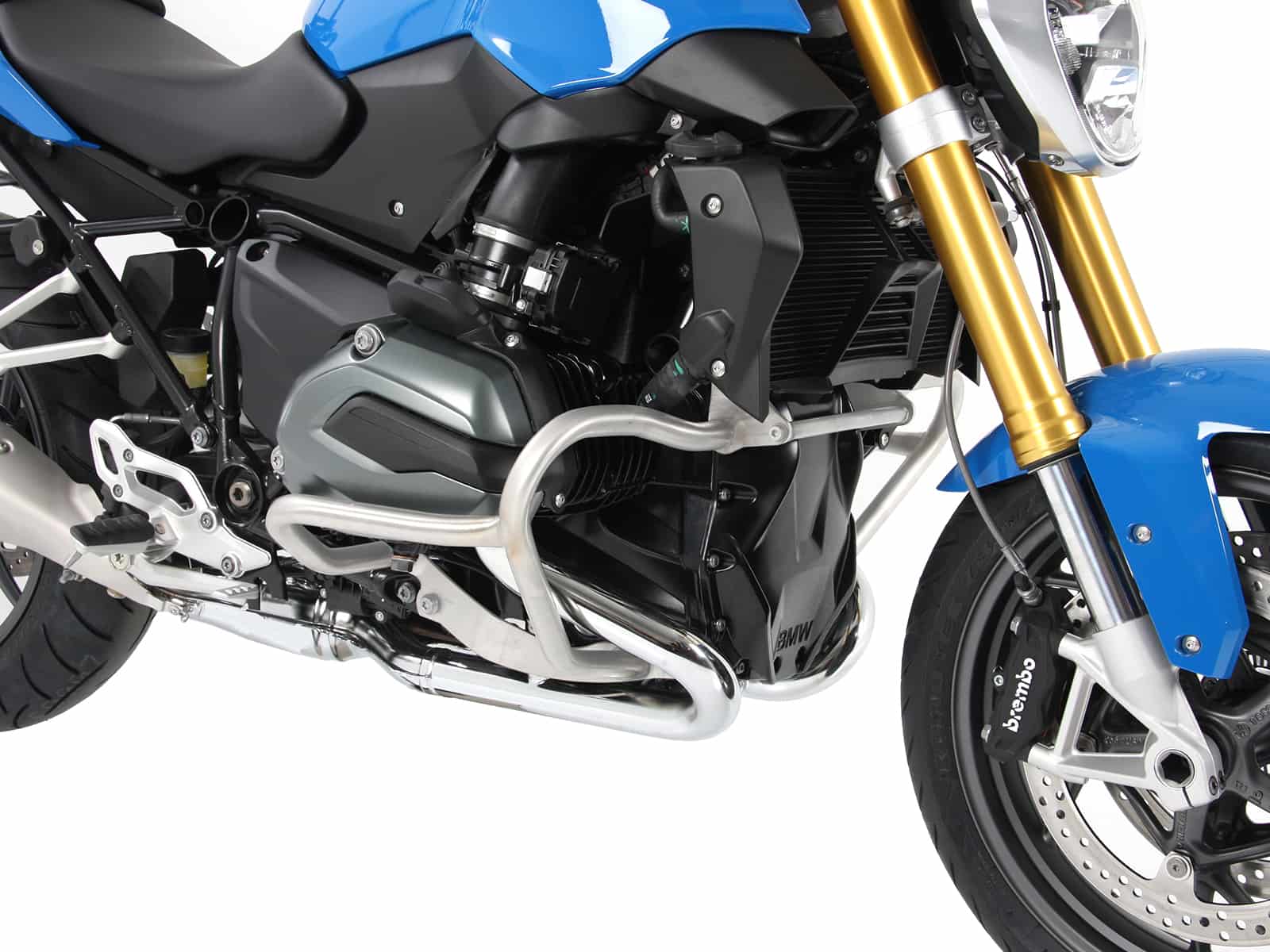Guardamotor negro para BMW R 1200 RS LC (15-18) Hepco & Becker