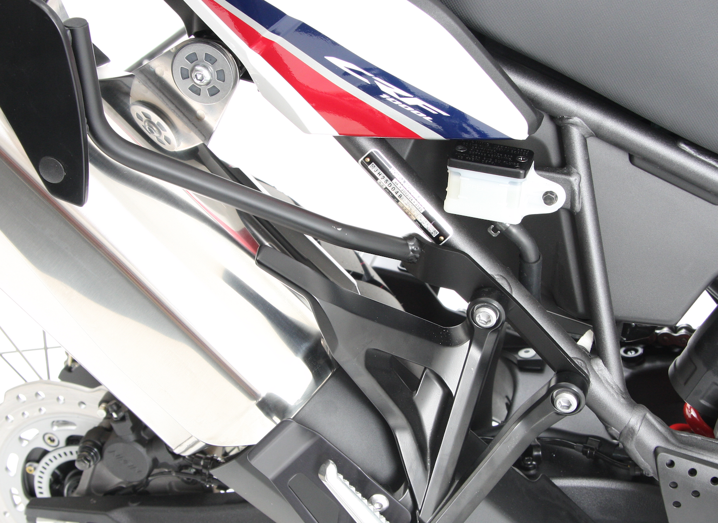 Soporte lateral C-Bow negro para Honda CRF 1000 Africa Twin (16-17) Hepco & Becker