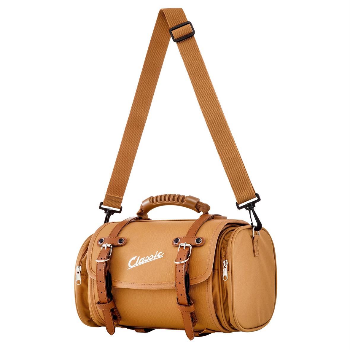 Bolsa "Classic" pequeña para Vespa - marrón, nylon
