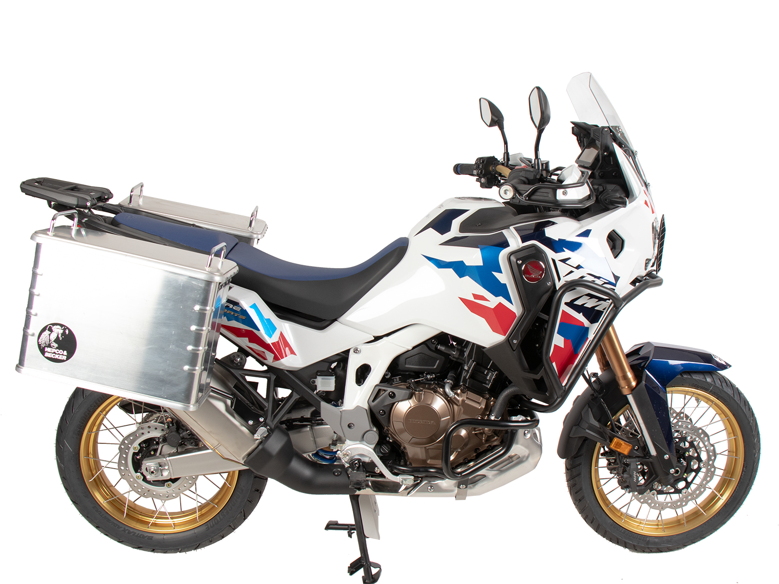 Portamaletas Easyrack negro para Honda CRF 1100 Africa Twin Adventure Sports (24-) Hepco & Becker