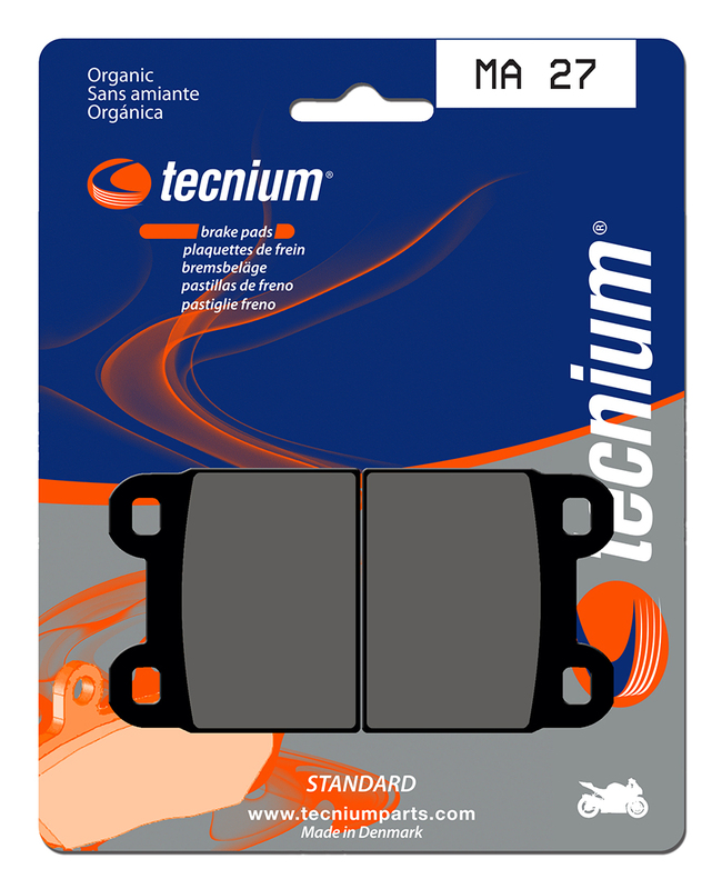 Pastillas de Freno Tecnium Street Organic - MA27