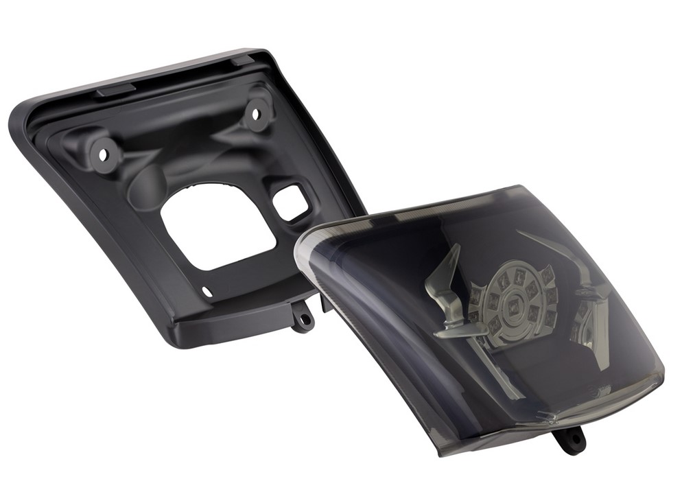 Juego de luces traseras para Vespa GTS/GTS Super/GTV 125-300cc ('14-'18), tintadas