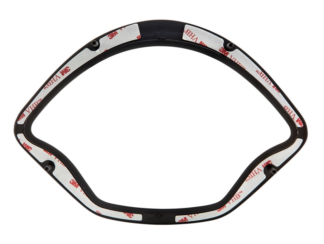 Anillo decorativo velocímetro para Vespa GTS/GTS Super 125-300cc ('14-), negro mate