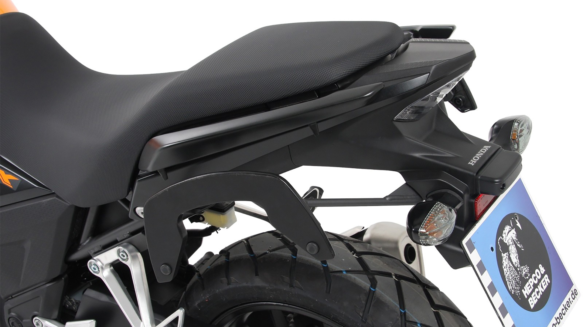 Portabolsas C-Bow antracita para Honda CB 500 X (19-23) Hepco & Becker