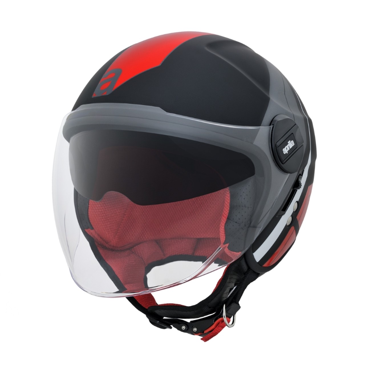 Casco Aprilia Jet A-Jet negro mate